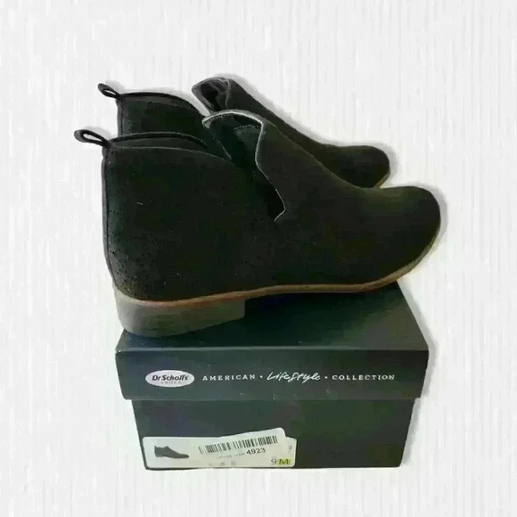 Dr Scholls Women's Microfiber Suede Bootie Size 9 M - Picture 1 of 8